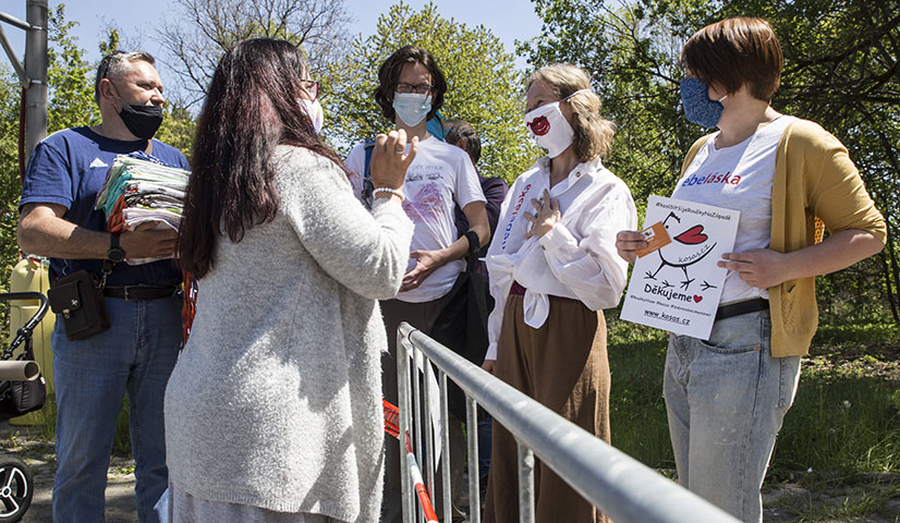 Himmelfahrt Mundschutz